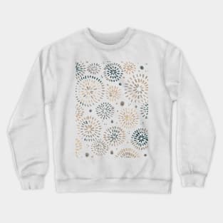 Abstract watercolor sparkles – yellow and orange Crewneck Sweatshirt